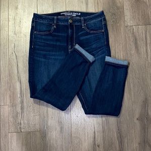 American eagle skinny jeans size 10